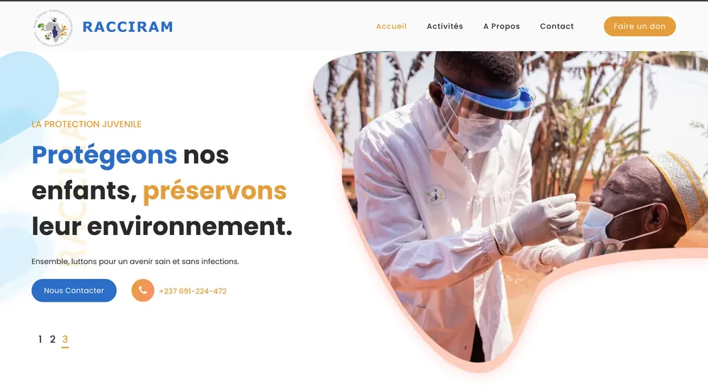 Aperçu du site RACCIRAM